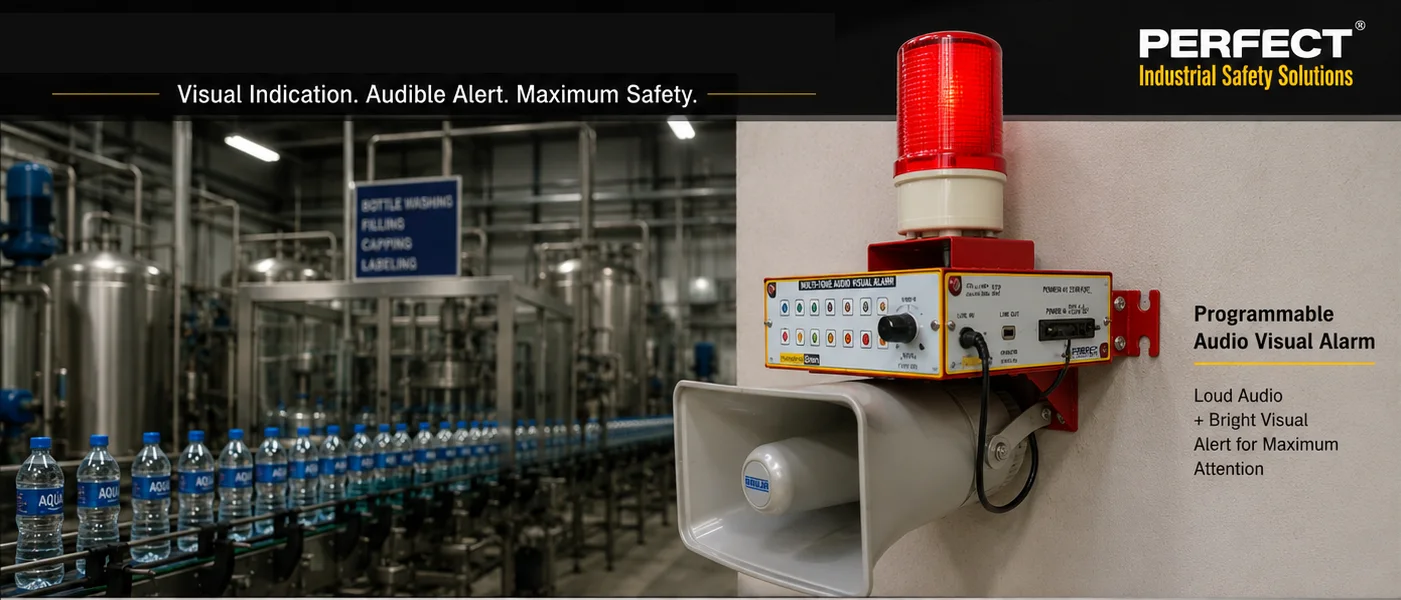 RTC based voice announcement system for factories — pre-recorded Hindi and English shift change PA messages, India